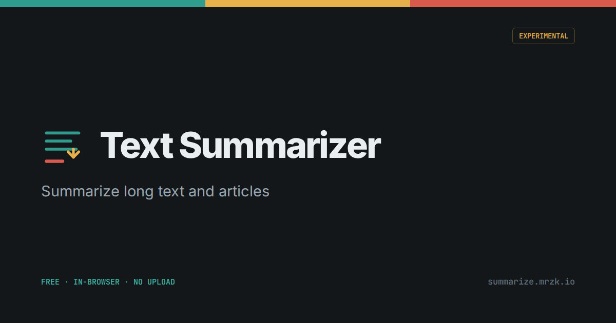 Text Summarizer